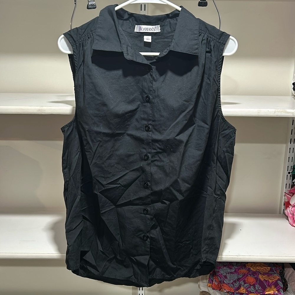 NWOT Roaman’s women’s tank top